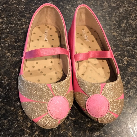 Cat & Jack Other - Pink sparkly dress shoes